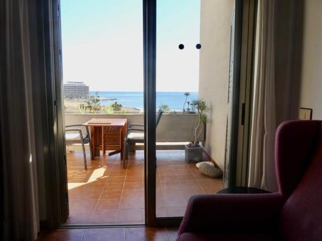 شقة Seaview Cabezo Flat Fully Equipped With Parking El Médano المظهر الخارجي الصورة